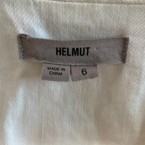 HELMUT LANG White Single Button Blazer size 6 - Picture 10 of 12